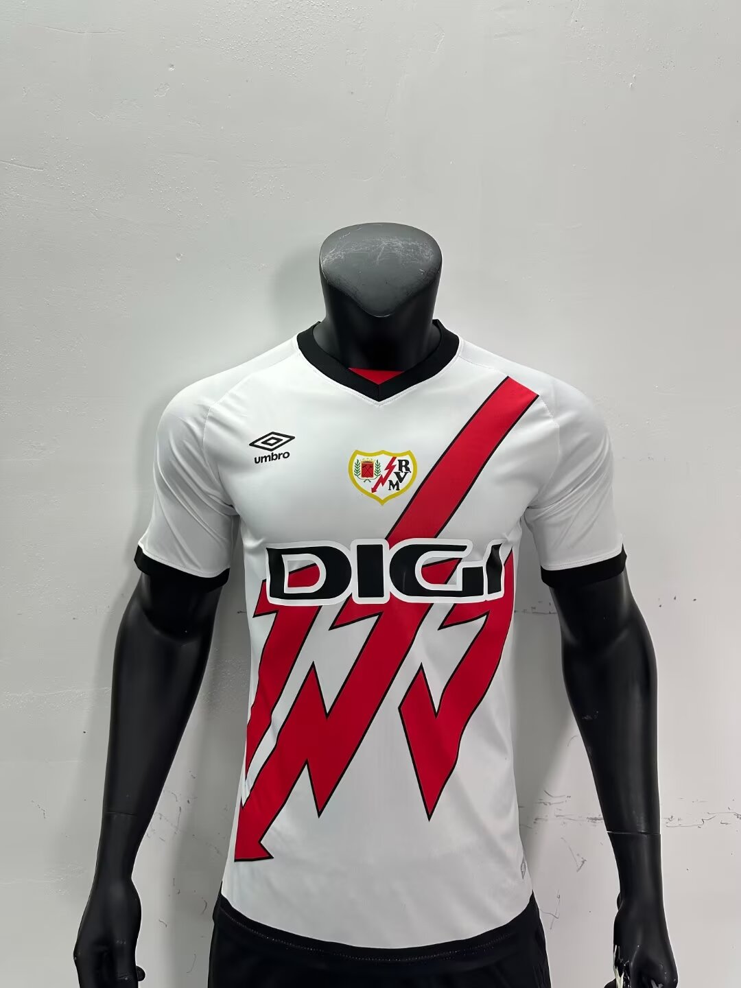 AAA Quality Rayo Vallecano 24/25 Home Soccer Jersey(Player)